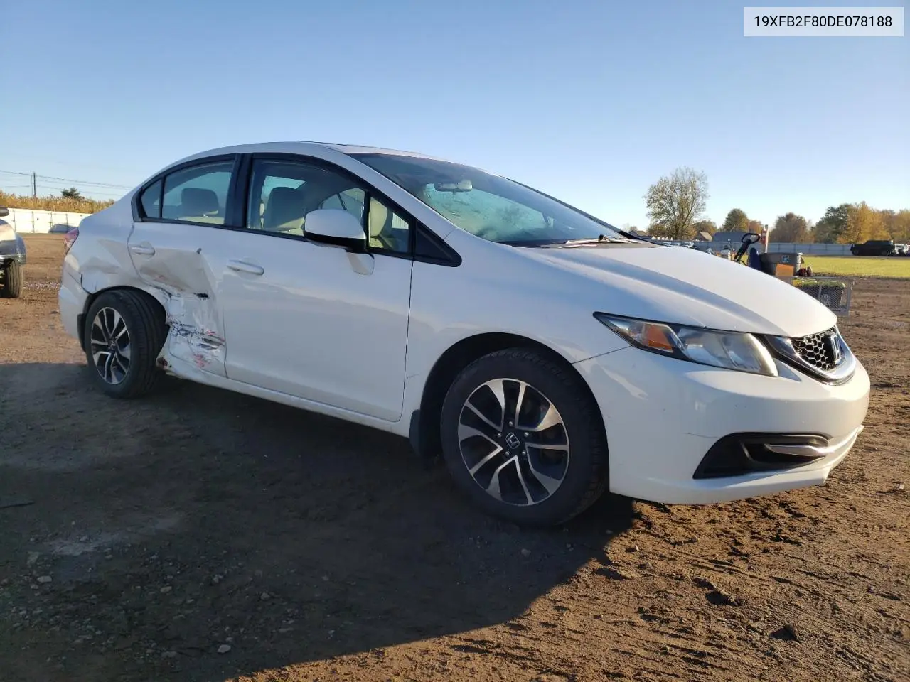 19XFB2F80DE078188 2013 Honda Civic Ex
