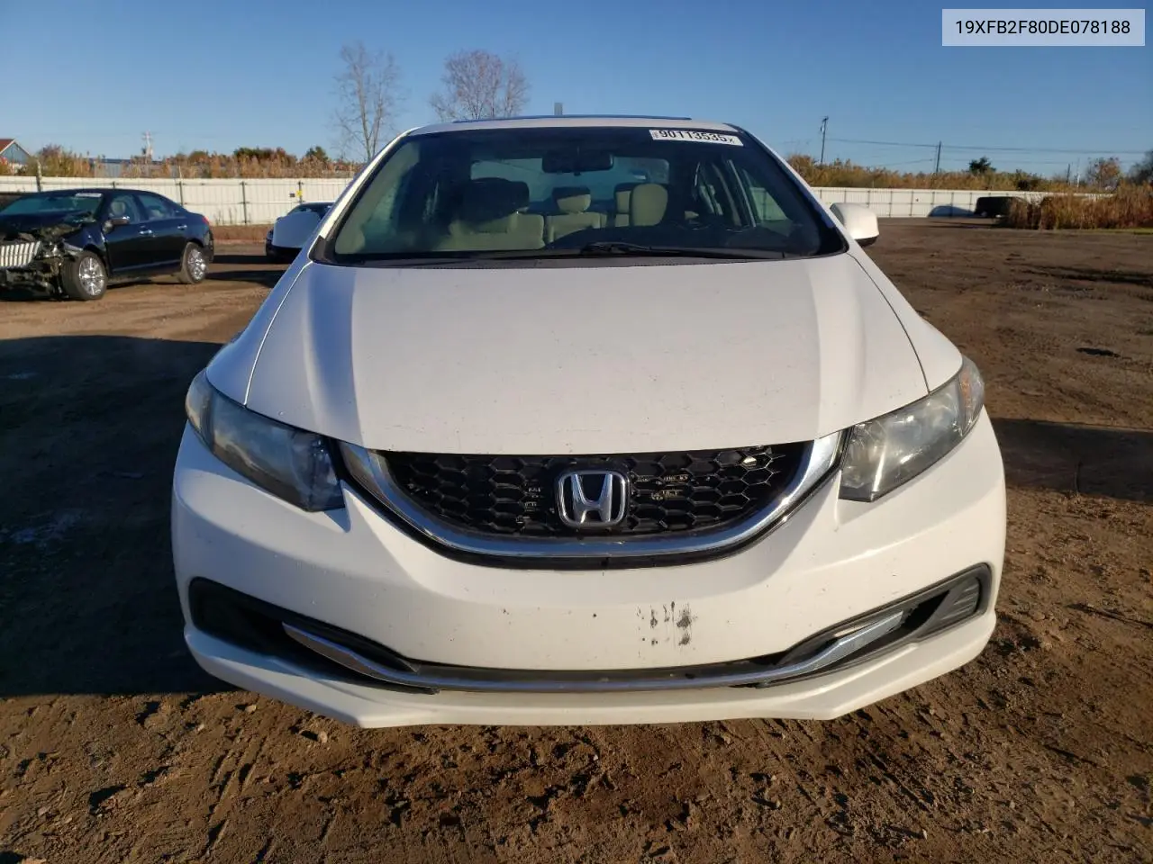 19XFB2F80DE078188 2013 Honda Civic Ex