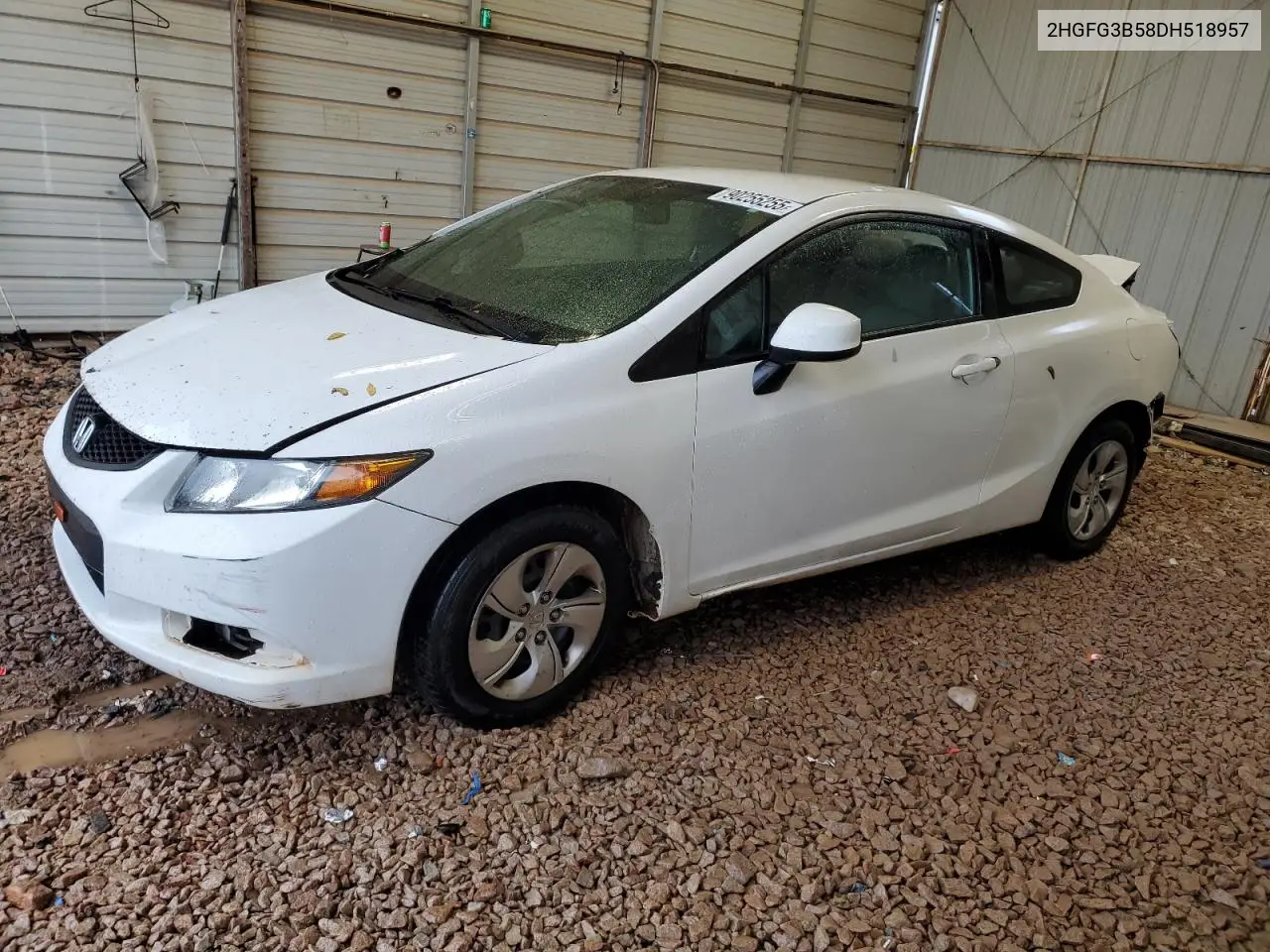 2HGFG3B58DH518957 2013 Honda Civic Lx