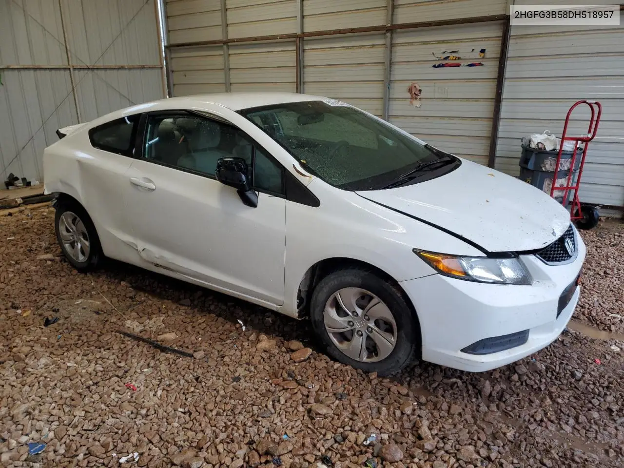 2HGFG3B58DH518957 2013 Honda Civic Lx