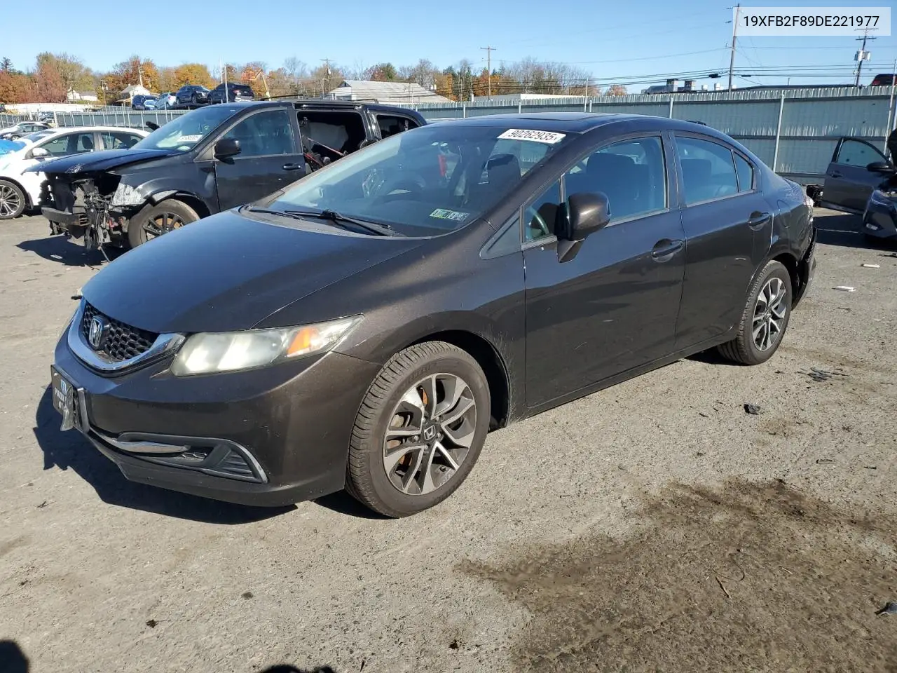 19XFB2F89DE221977 2013 Honda Civic Ex
