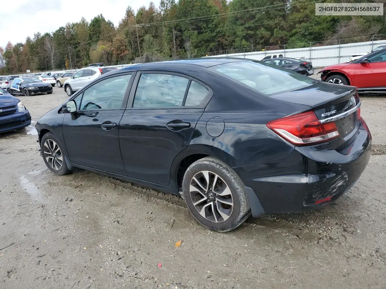 2HGFB2F82DH568637 2013 Honda Civic Ex