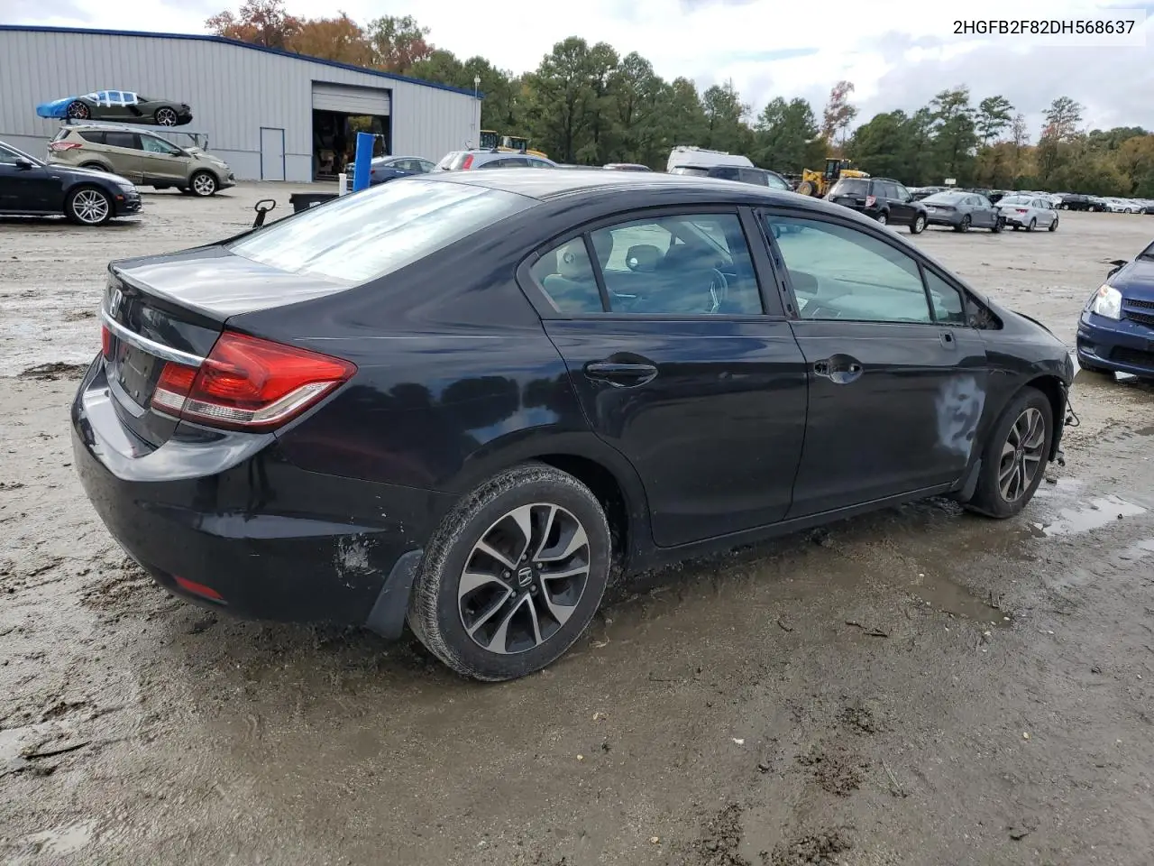2HGFB2F82DH568637 2013 Honda Civic Ex