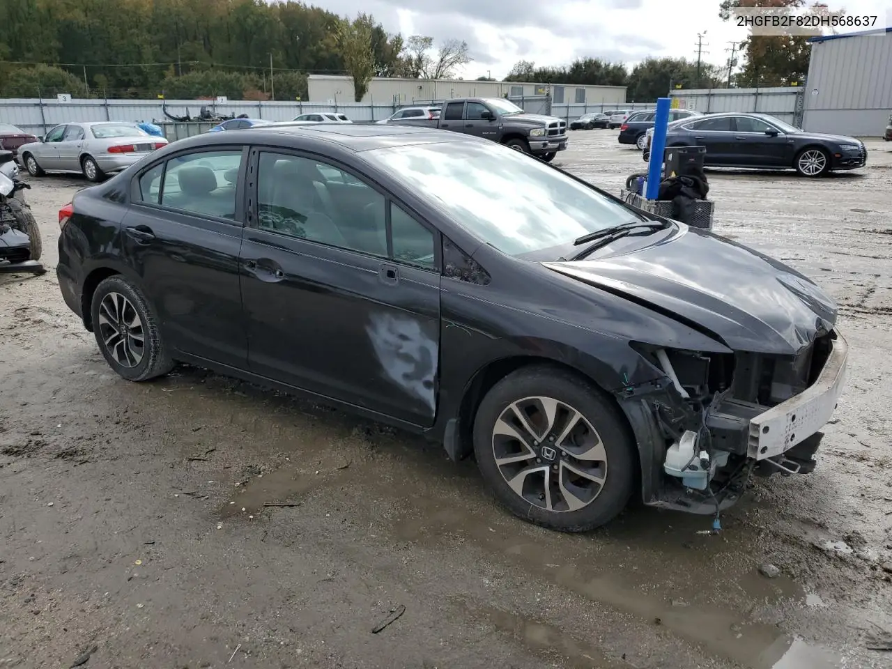 2HGFB2F82DH568637 2013 Honda Civic Ex