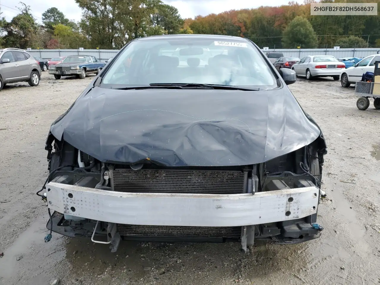 2HGFB2F82DH568637 2013 Honda Civic Ex