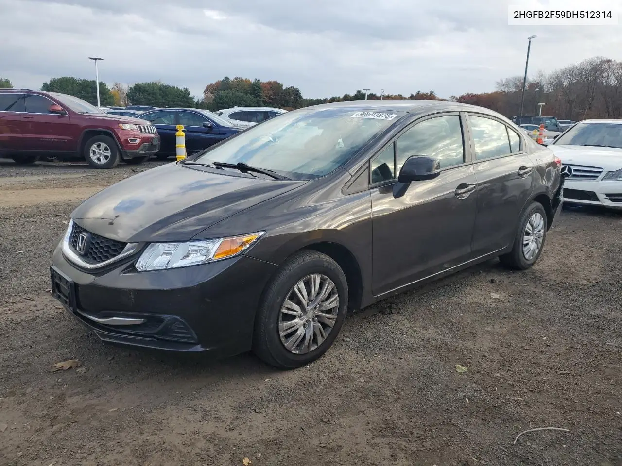 2HGFB2F59DH512314 2013 Honda Civic Lx