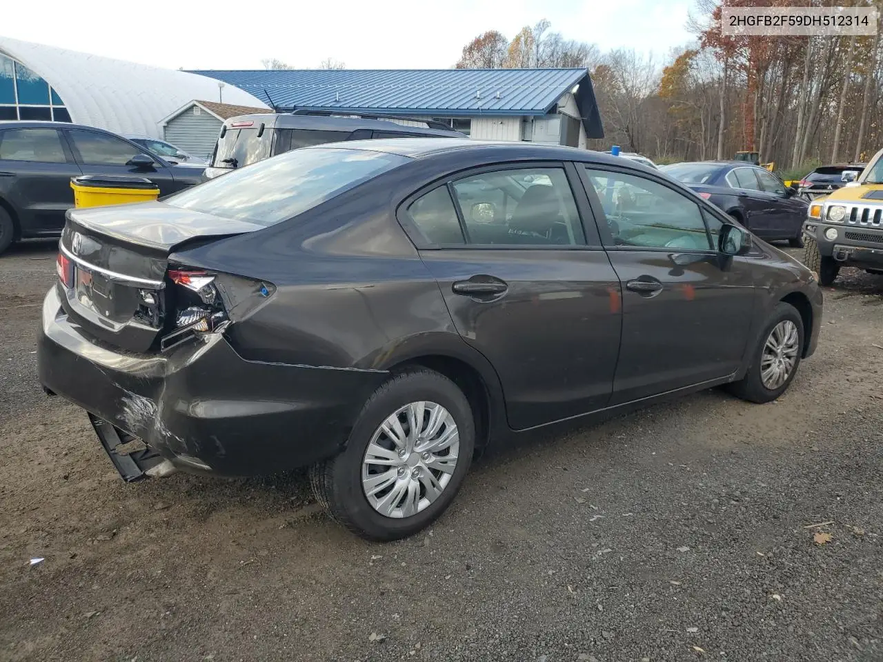 2HGFB2F59DH512314 2013 Honda Civic Lx