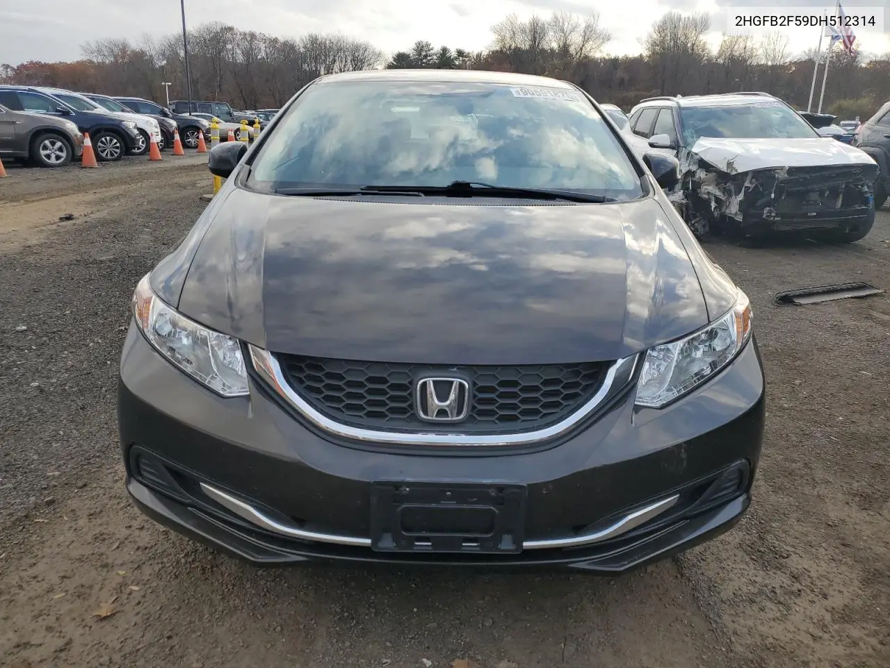 2HGFB2F59DH512314 2013 Honda Civic Lx