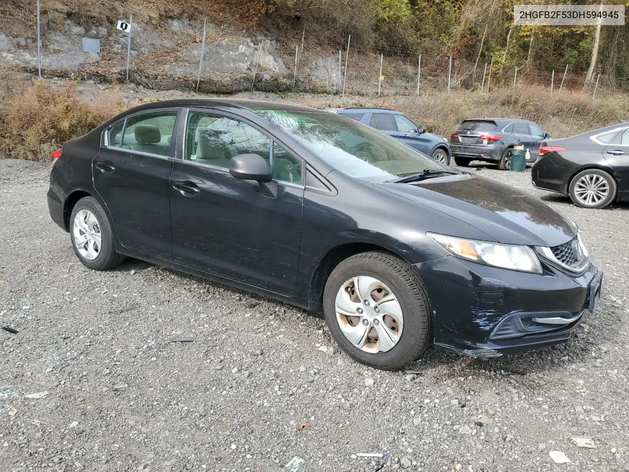 2HGFB2F53DH594945 2013 Honda Civic Lx