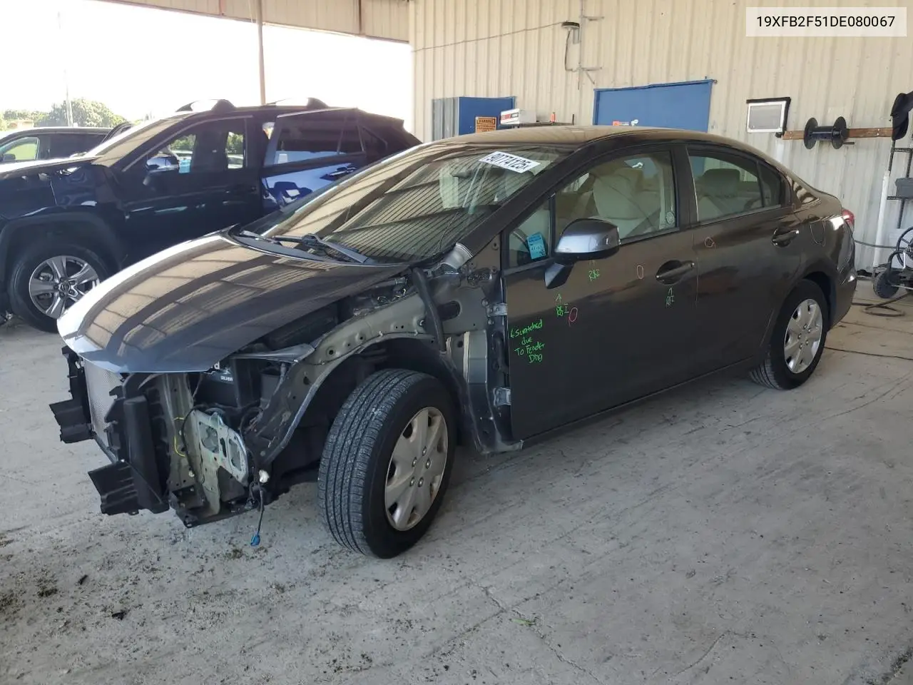 19XFB2F51DE080067 2013 Honda Civic Lx