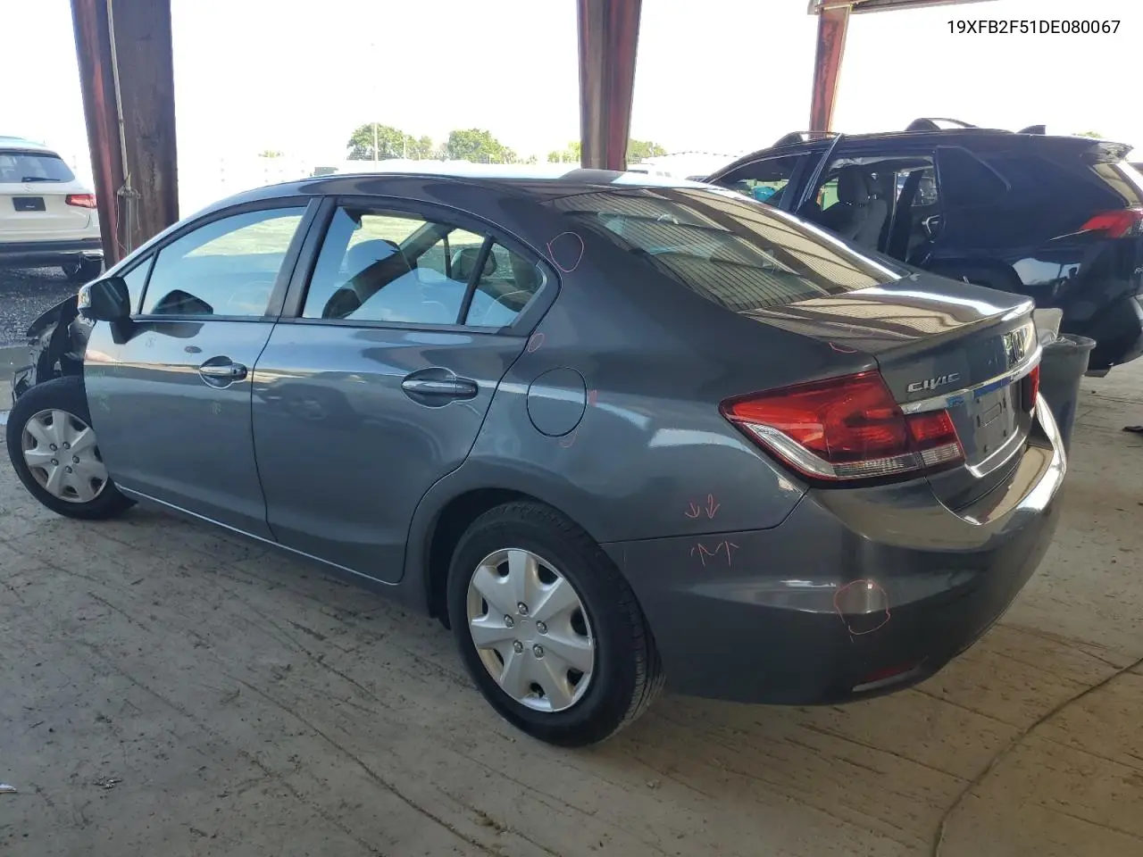19XFB2F51DE080067 2013 Honda Civic Lx