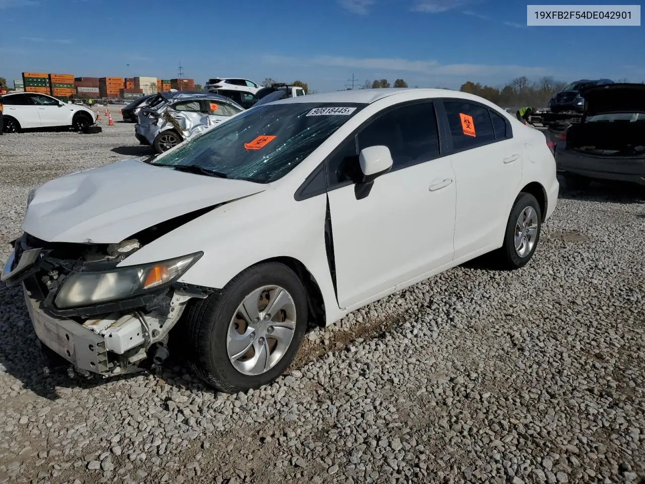 19XFB2F54DE042901 2013 Honda Civic Lx