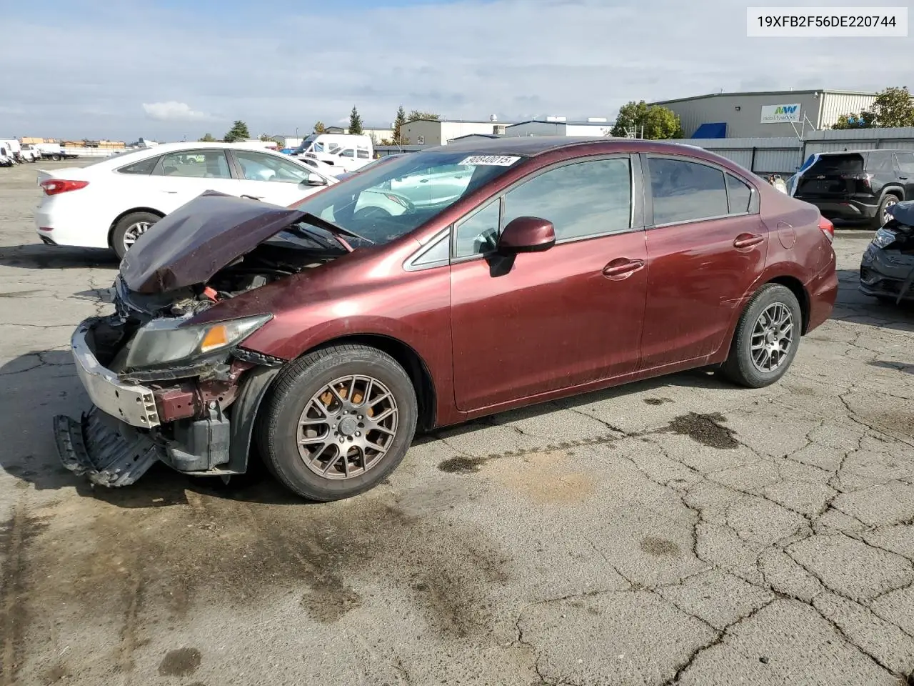 19XFB2F56DE220744 2013 Honda Civic Lx