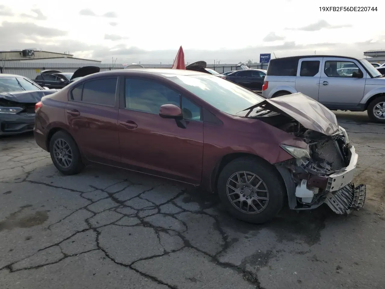 19XFB2F56DE220744 2013 Honda Civic Lx