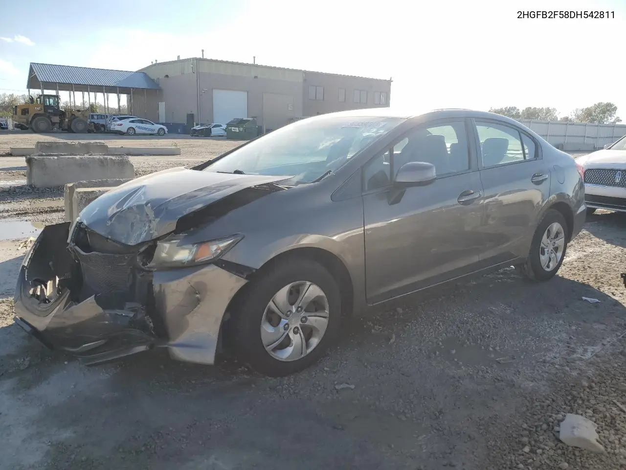 2HGFB2F58DH542811 2013 Honda Civic Lx