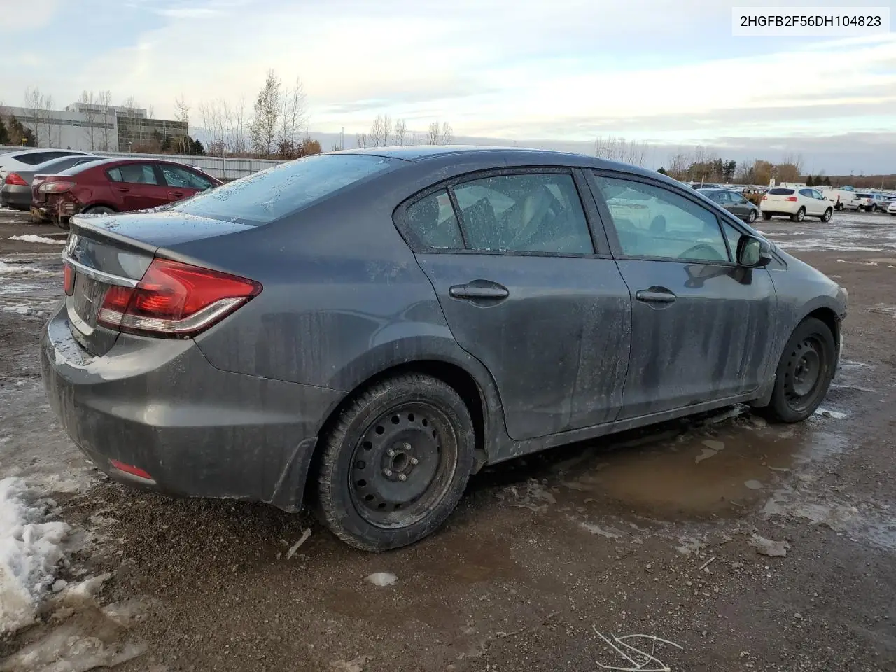 2HGFB2F56DH104823 2013 Honda Civic Lx
