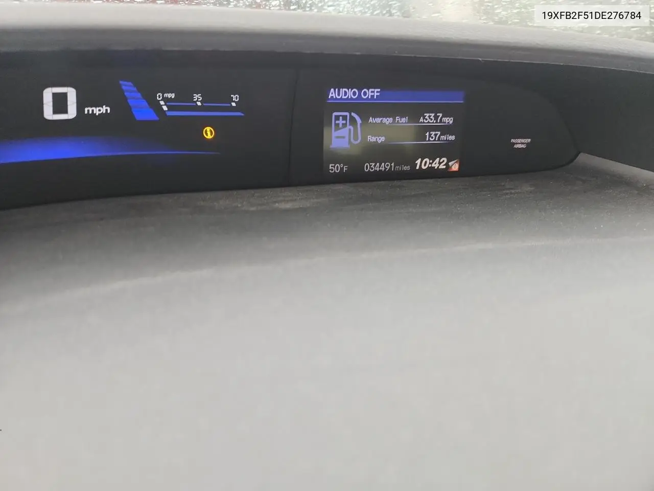 19XFB2F51DE276784 2013 Honda Civic Lx
