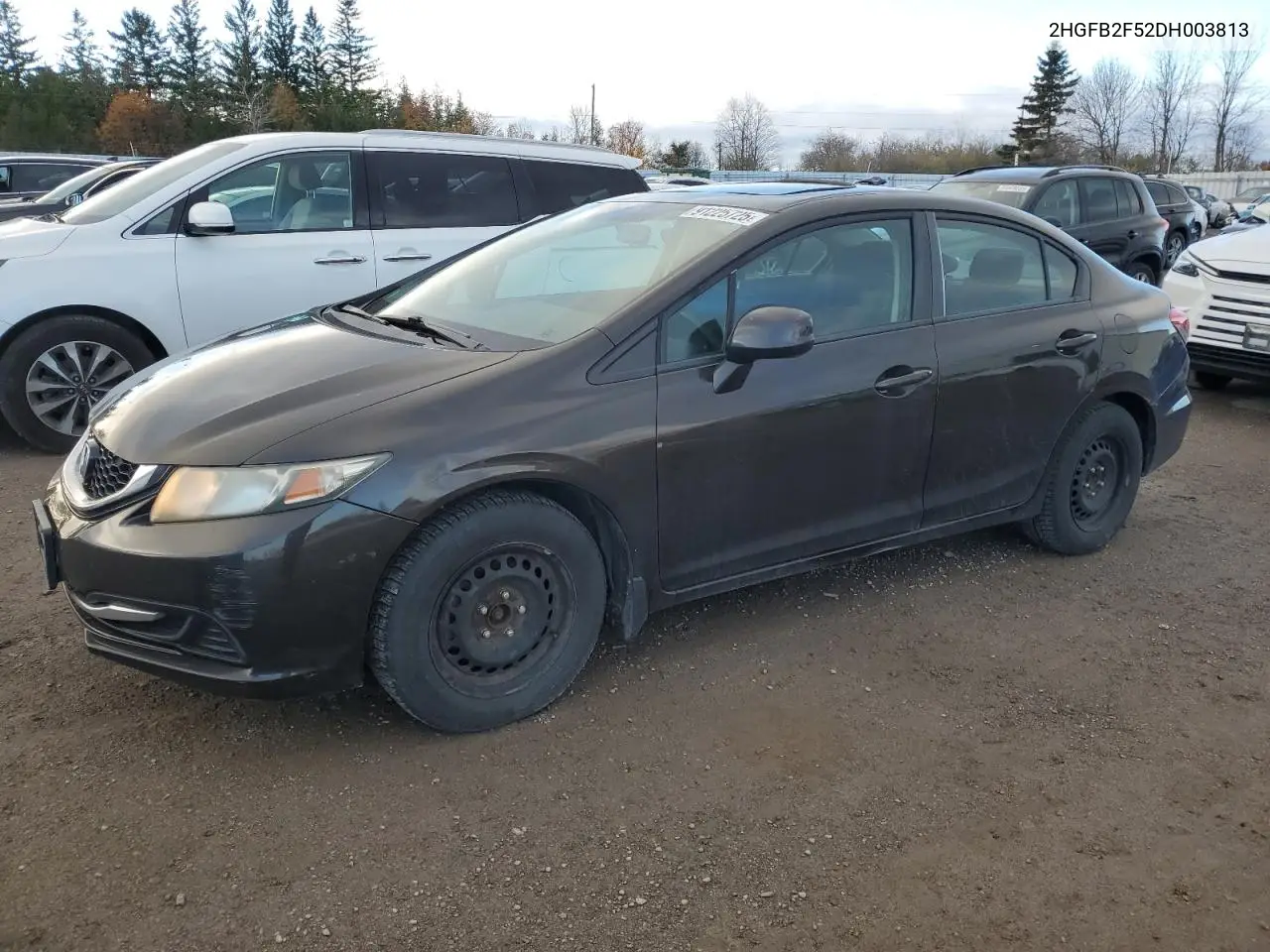 2HGFB2F52DH003813 2013 Honda Civic Lx