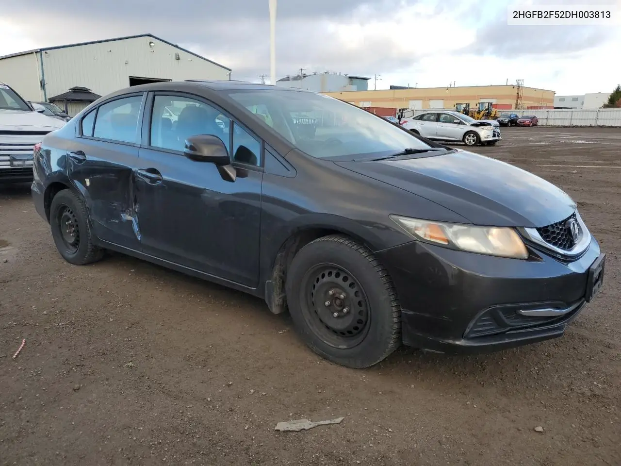 2HGFB2F52DH003813 2013 Honda Civic Lx