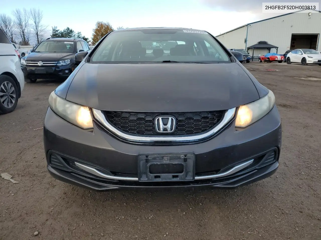 2HGFB2F52DH003813 2013 Honda Civic Lx