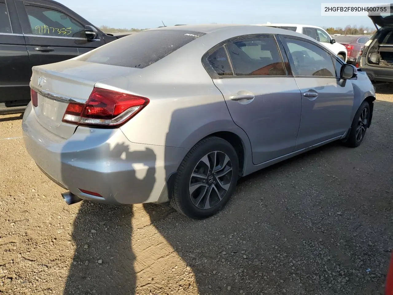 2HGFB2F89DH500755 2013 Honda Civic Ex