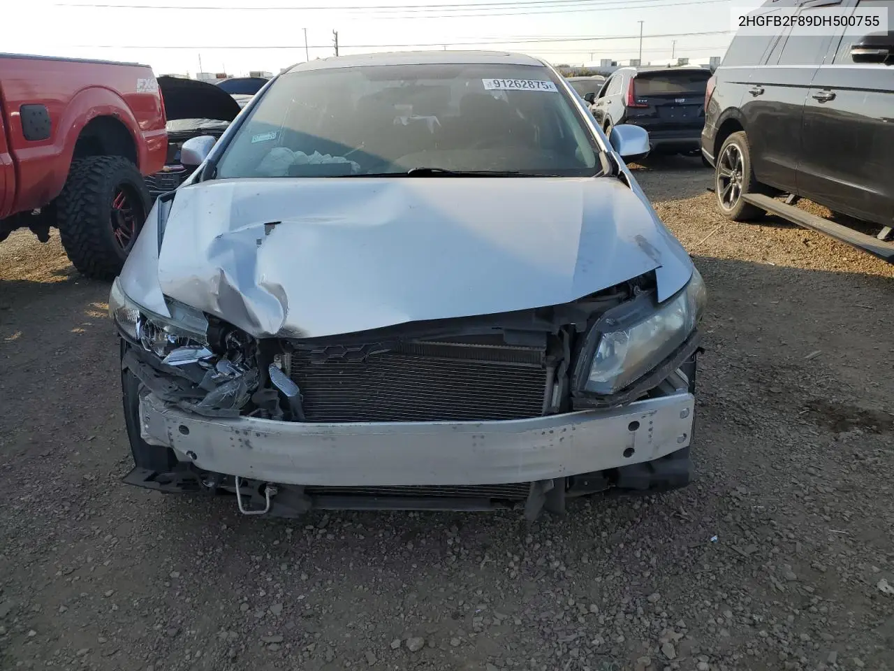 2HGFB2F89DH500755 2013 Honda Civic Ex