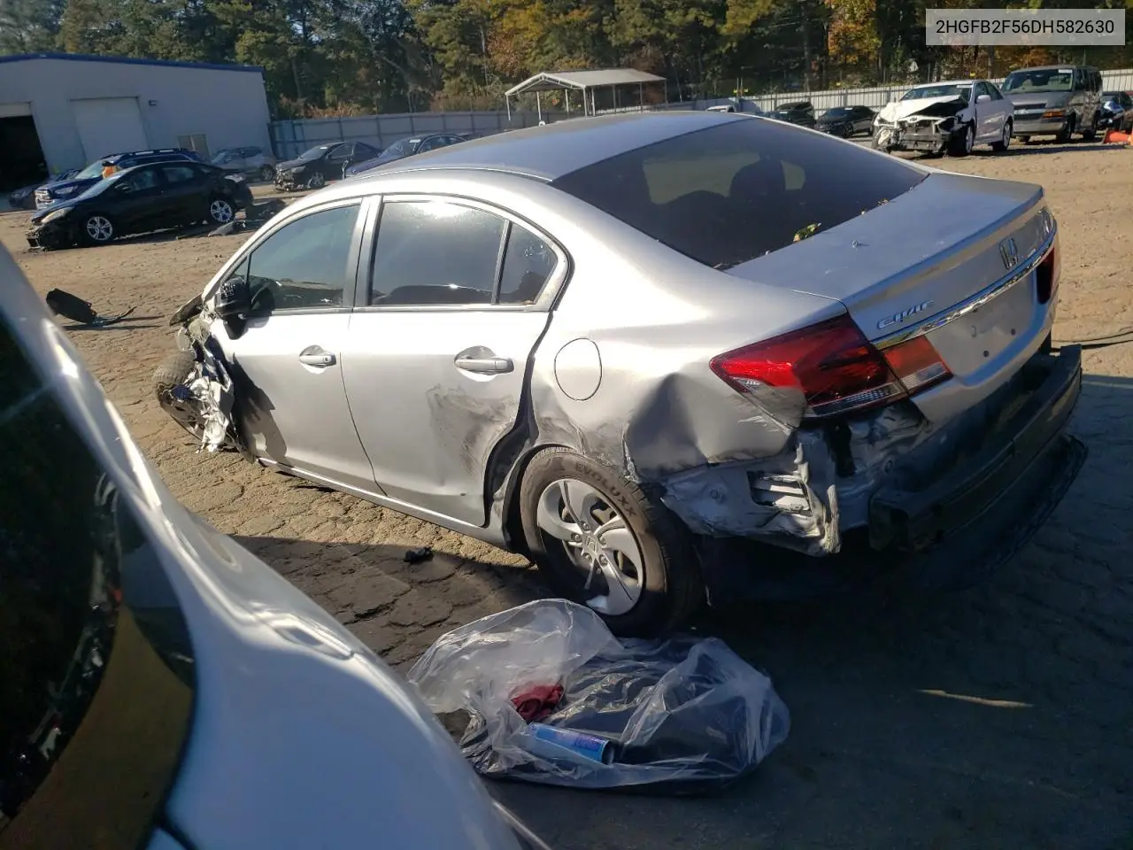 2HGFB2F56DH582630 2013 Honda Civic Lx