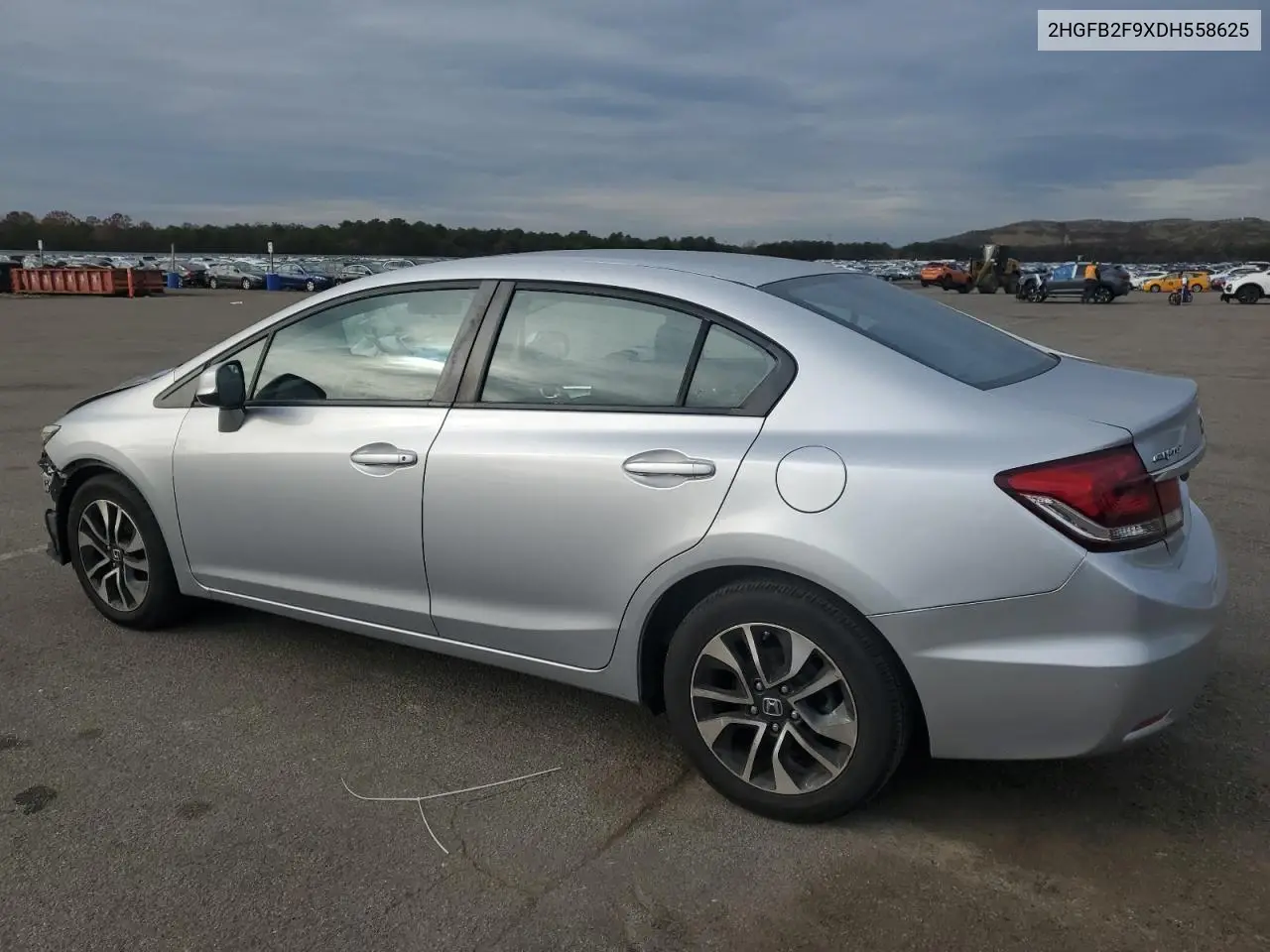 2HGFB2F9XDH558625 2013 Honda Civic Exl