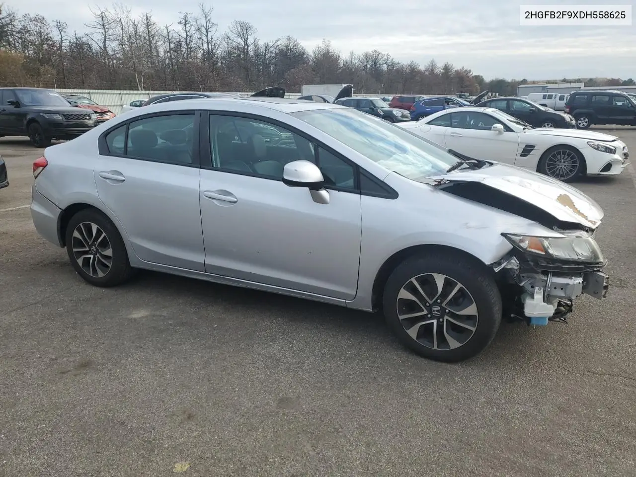 2HGFB2F9XDH558625 2013 Honda Civic Exl