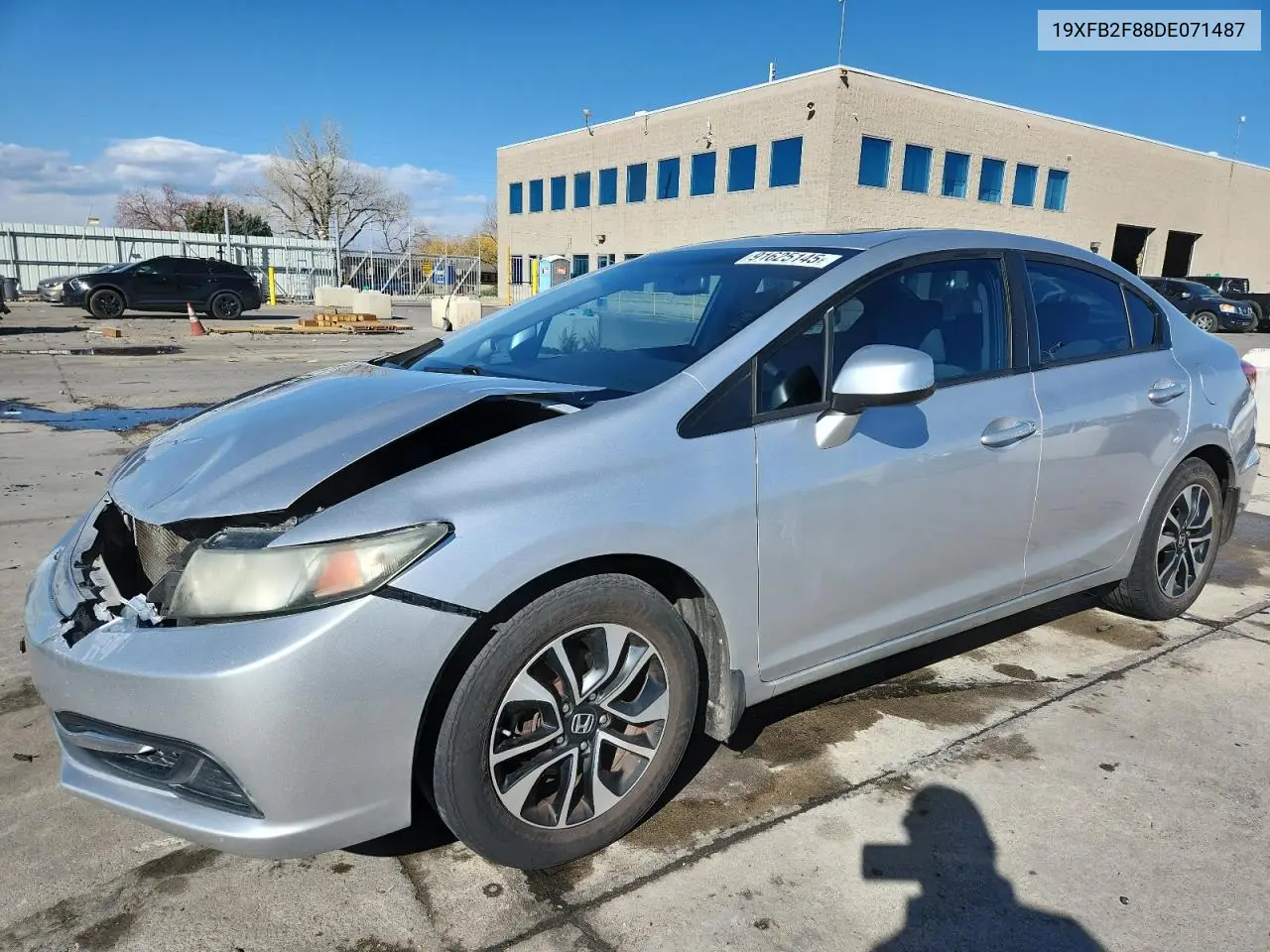 19XFB2F88DE071487 2013 Honda Civic Ex