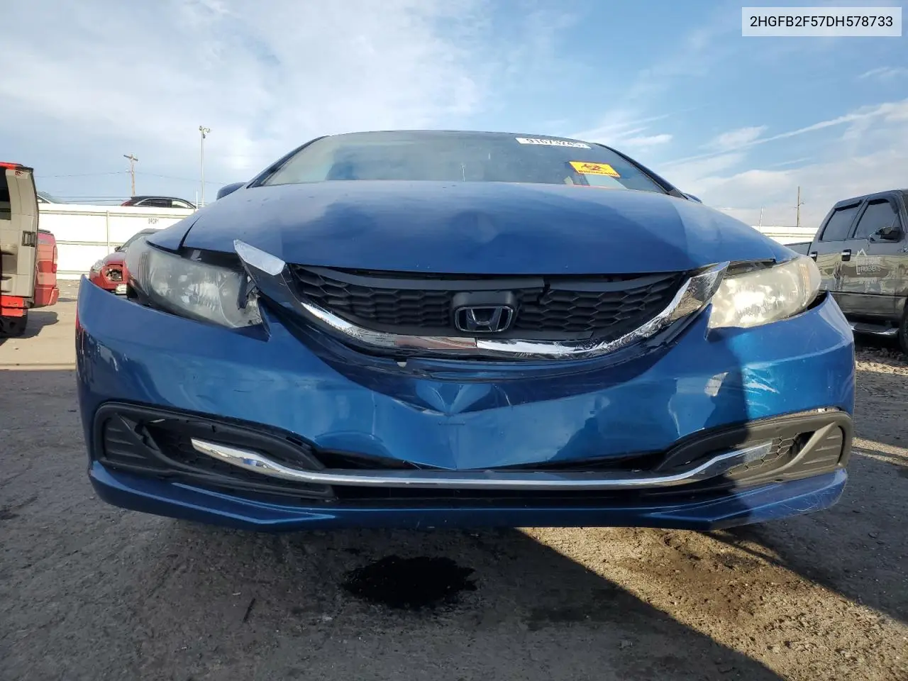 2HGFB2F57DH578733 2013 Honda Civic Lx