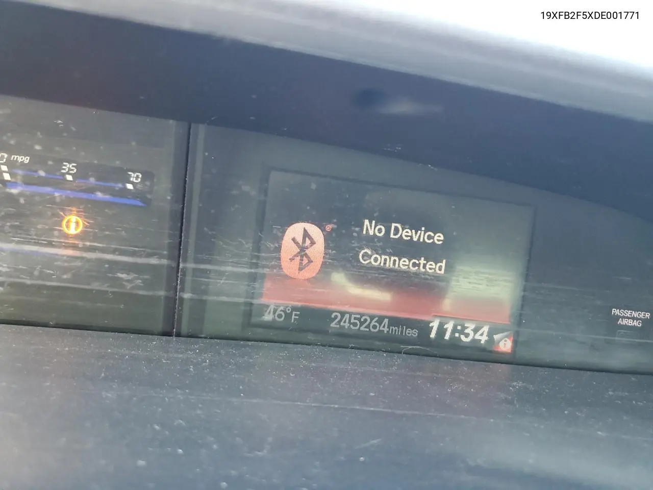 19XFB2F5XDE001771 2013 Honda Civic Lx