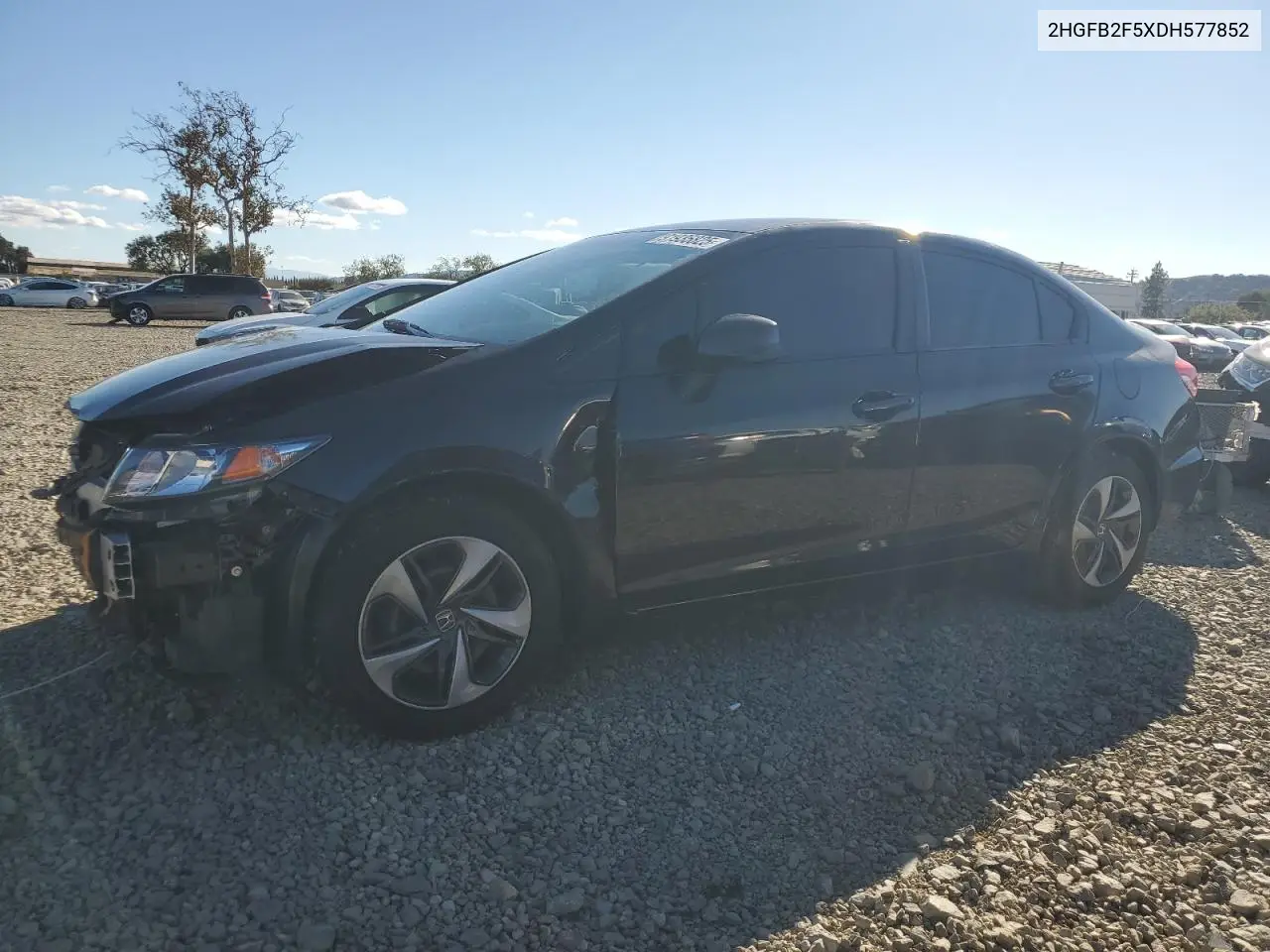 2HGFB2F5XDH577852 2013 Honda Civic Lx
