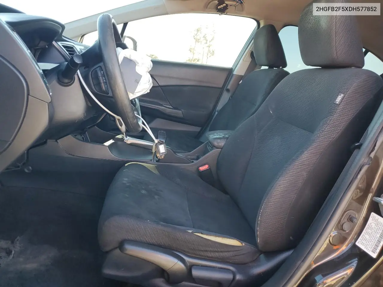 2HGFB2F5XDH577852 2013 Honda Civic Lx