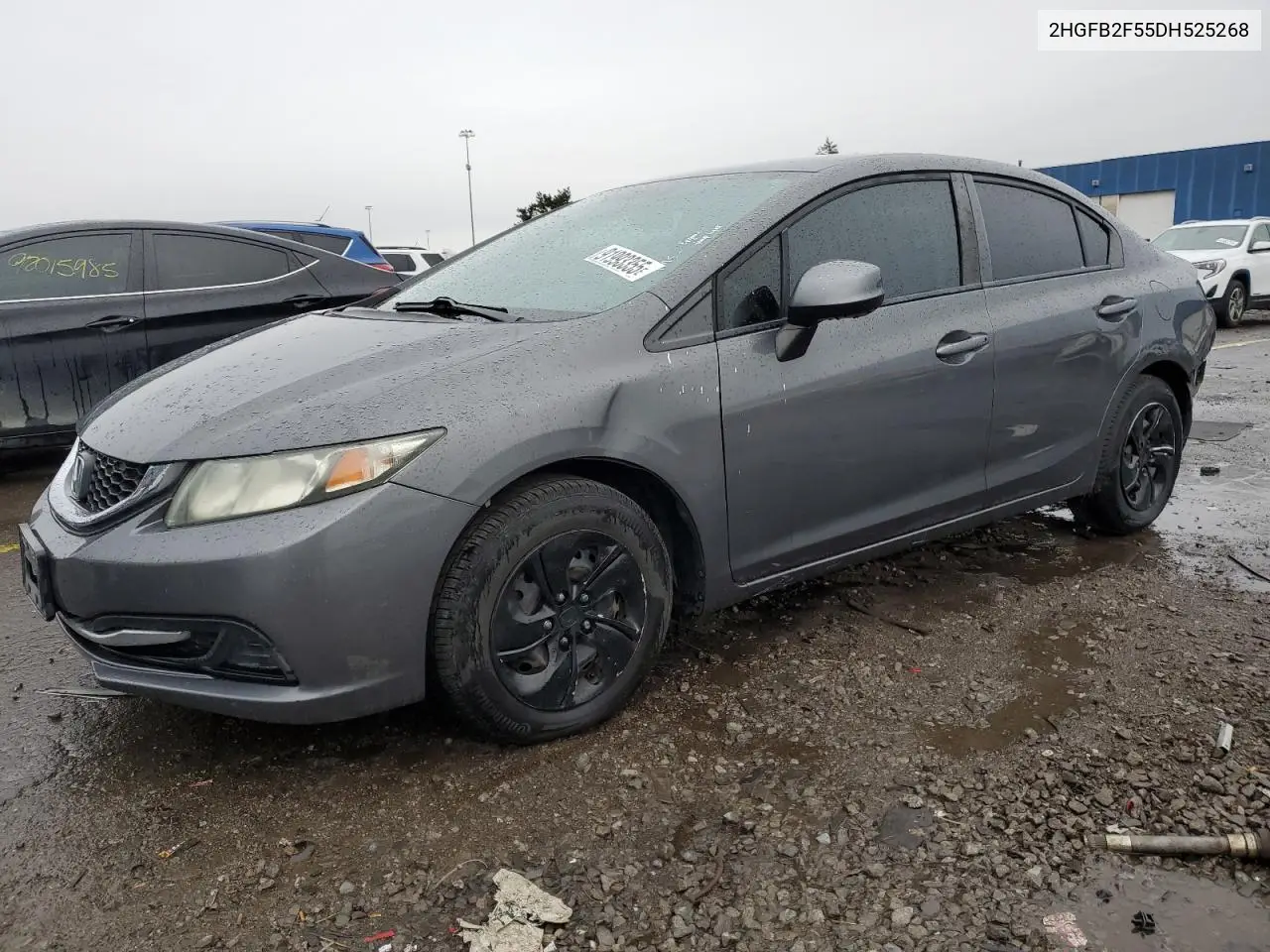 2HGFB2F55DH525268 2013 Honda Civic Lx