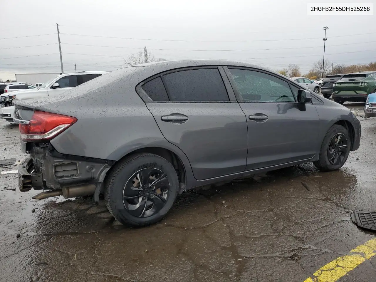 2HGFB2F55DH525268 2013 Honda Civic Lx