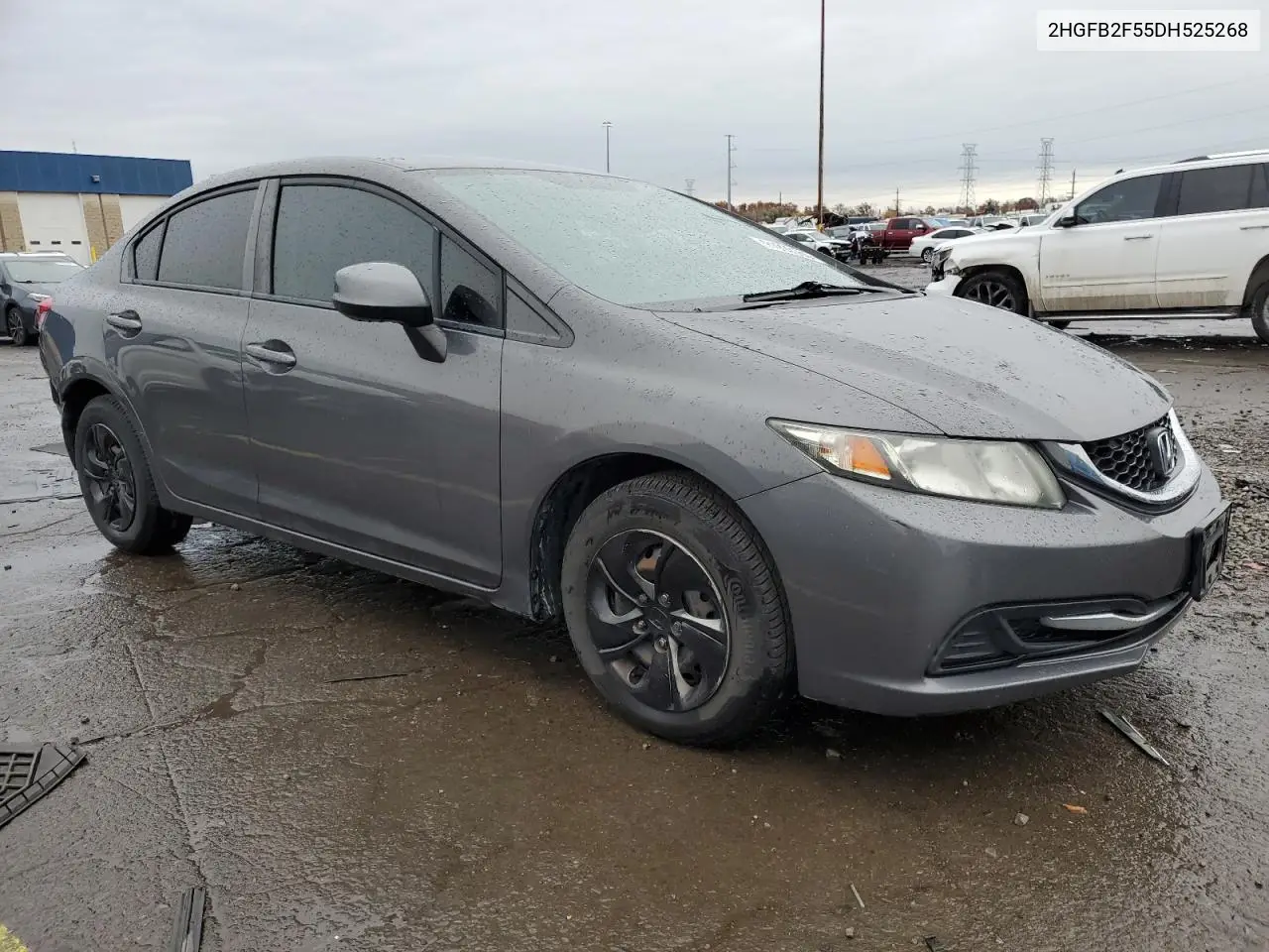 2HGFB2F55DH525268 2013 Honda Civic Lx