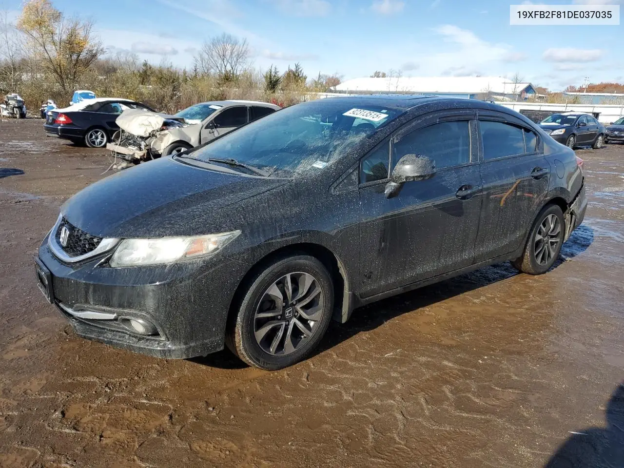 19XFB2F81DE037035 2013 Honda Civic Ex