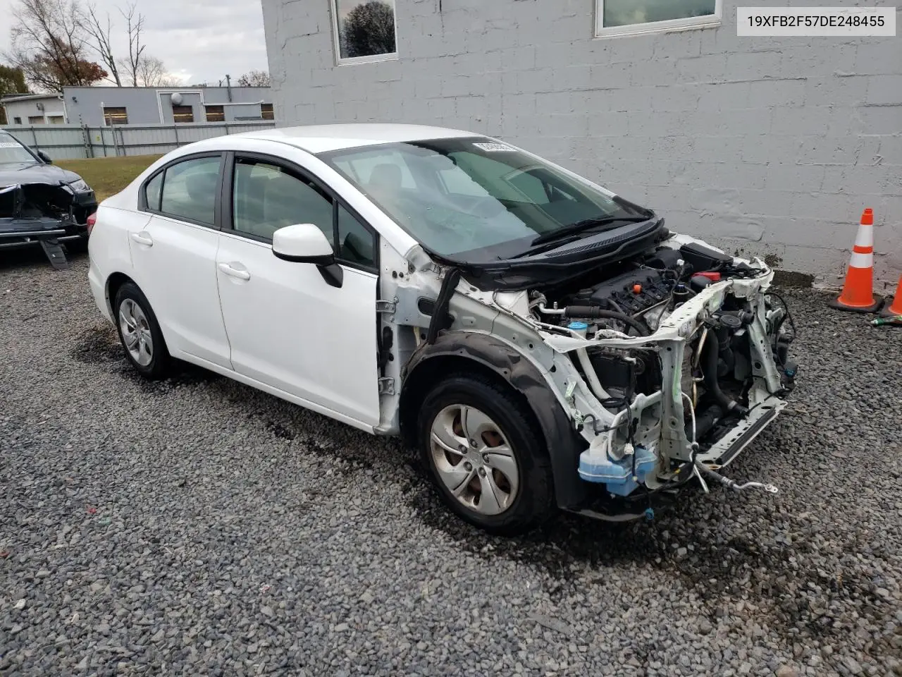 19XFB2F57DE248455 2013 Honda Civic Lx