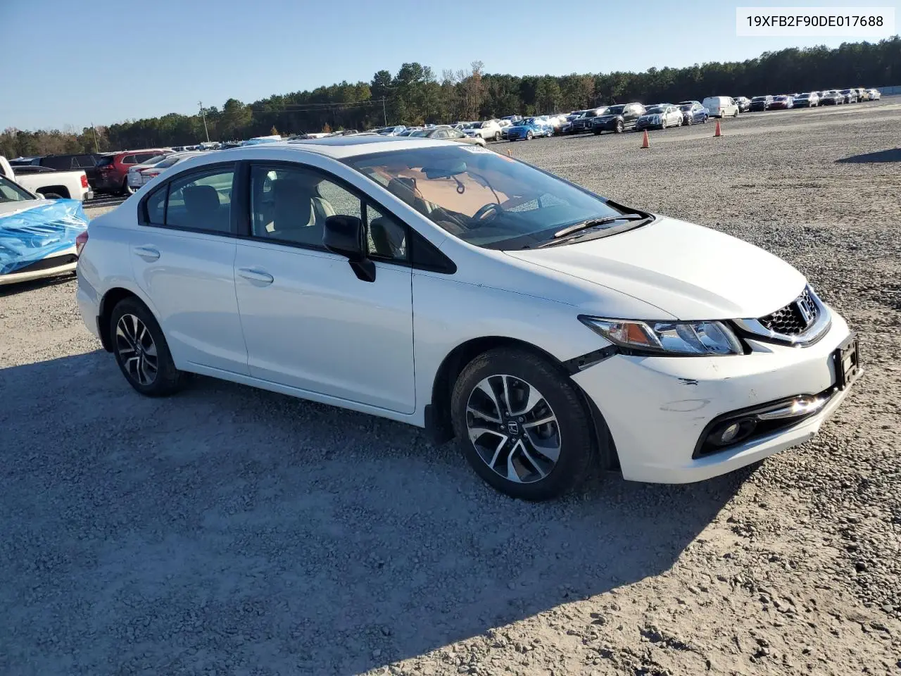 19XFB2F90DE017688 2013 Honda Civic Exl