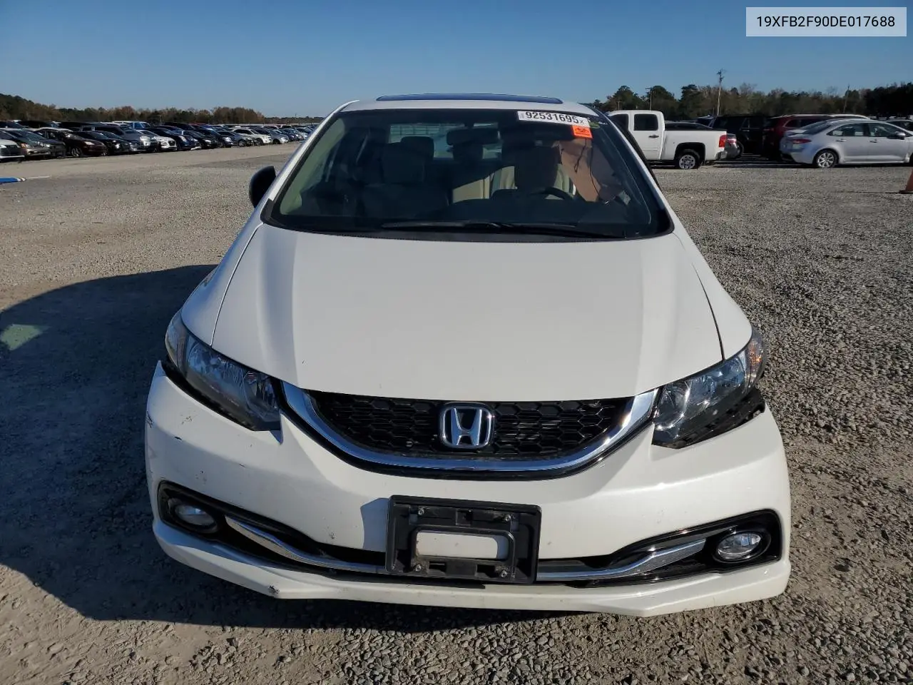 19XFB2F90DE017688 2013 Honda Civic Exl