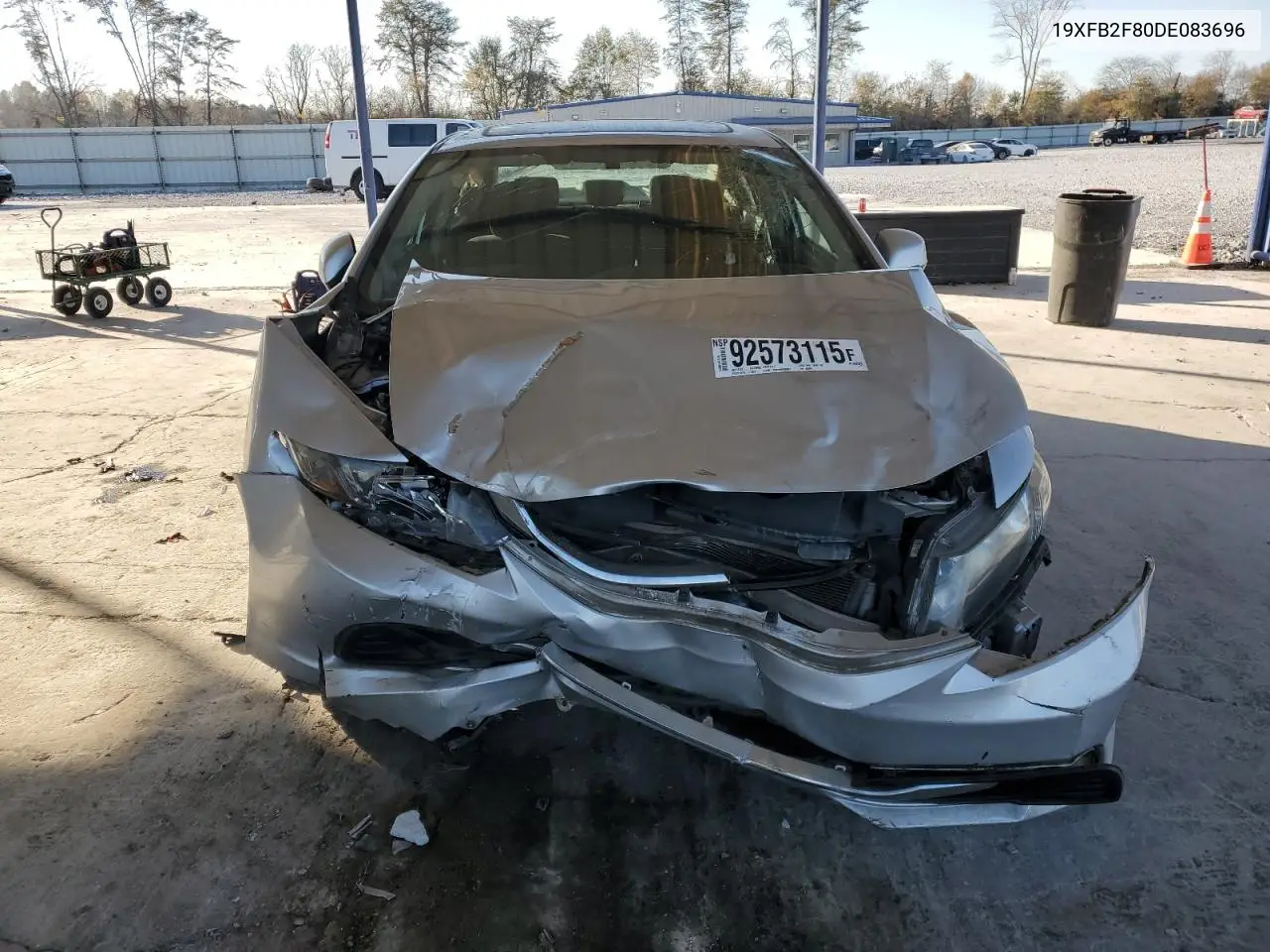 19XFB2F80DE083696 2013 Honda Civic Ex