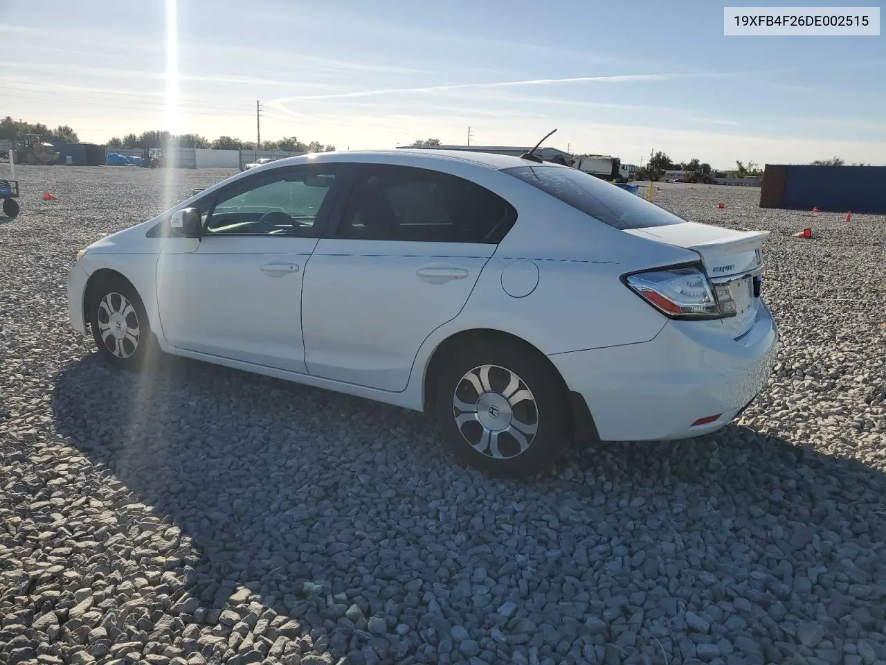 19XFB4F26DE002515 2013 Honda Civic Hybrid