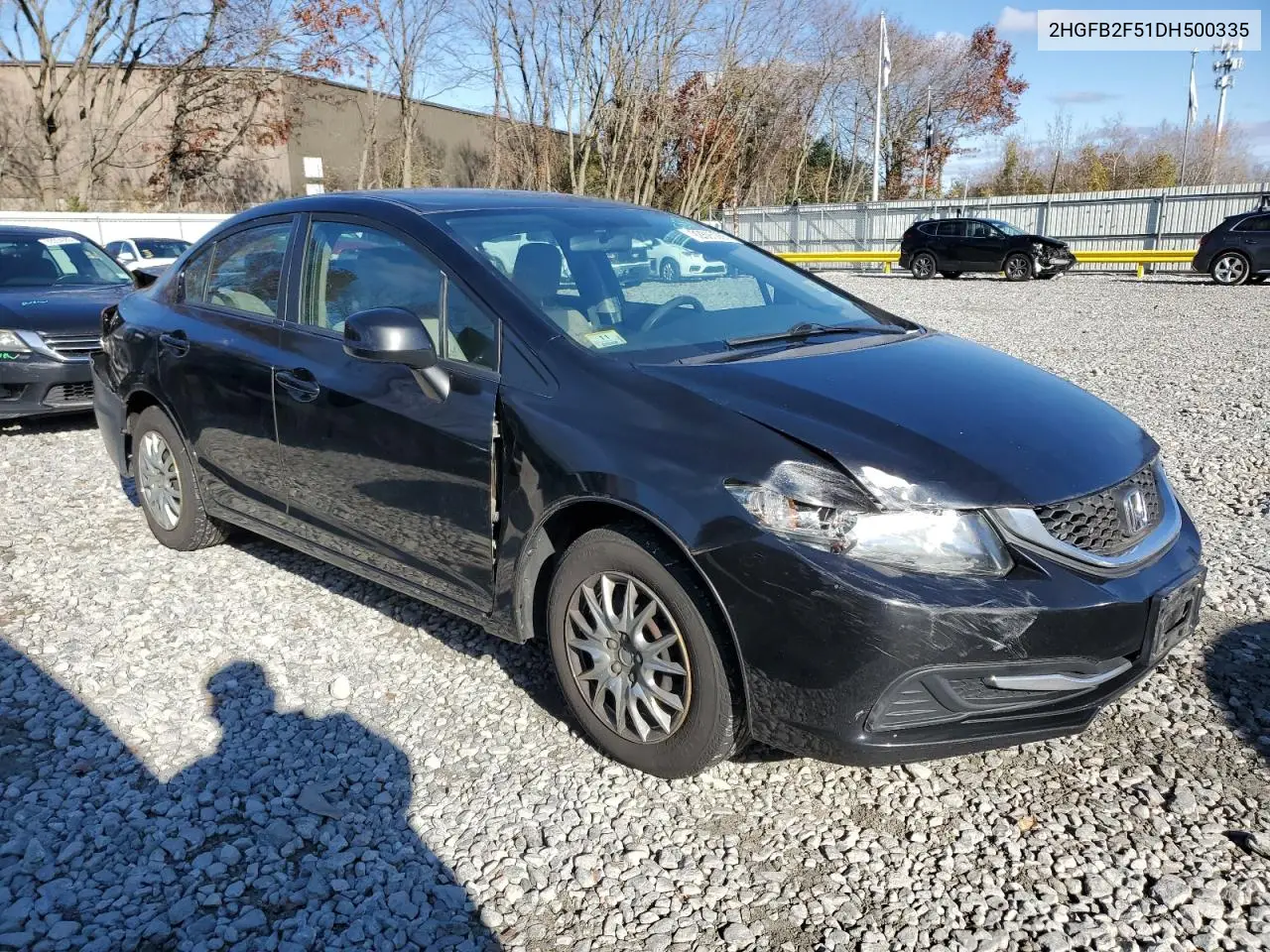 2HGFB2F51DH500335 2013 Honda Civic Lx
