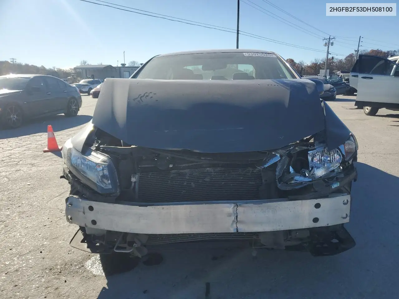 2HGFB2F53DH508100 2013 Honda Civic Lx