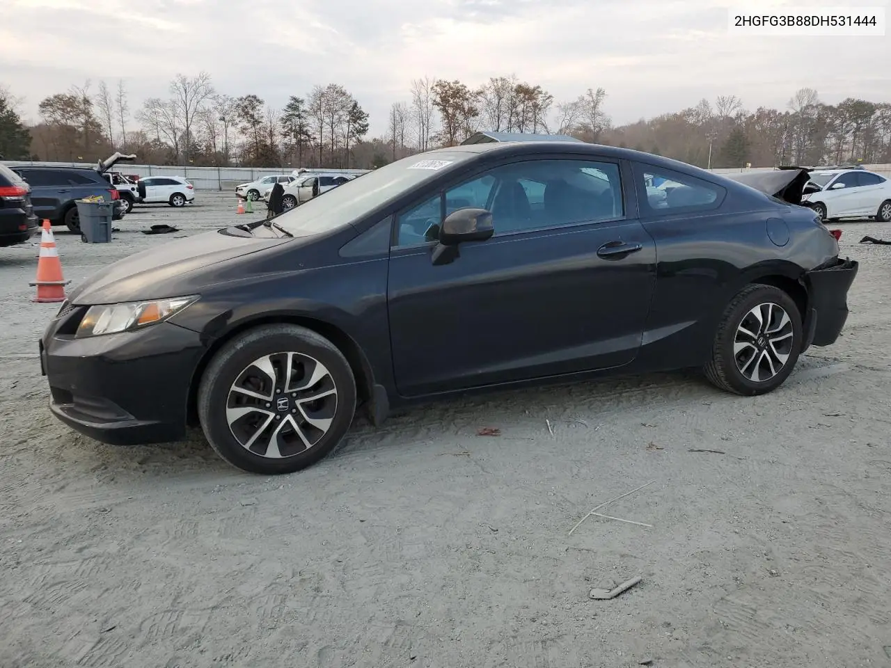 2HGFG3B88DH531444 2013 Honda Civic Ex