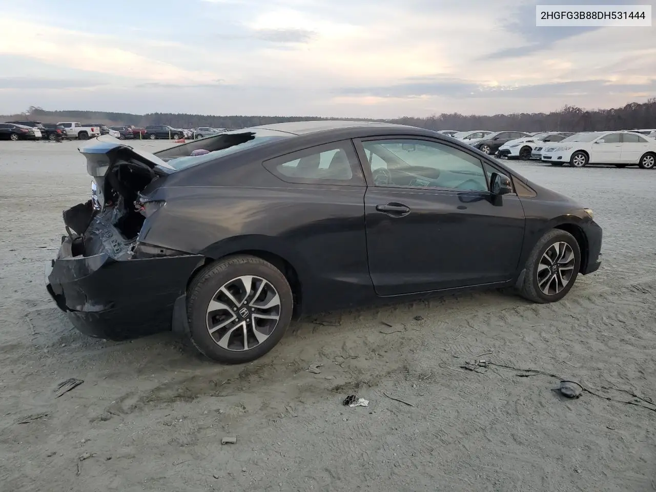2HGFG3B88DH531444 2013 Honda Civic Ex