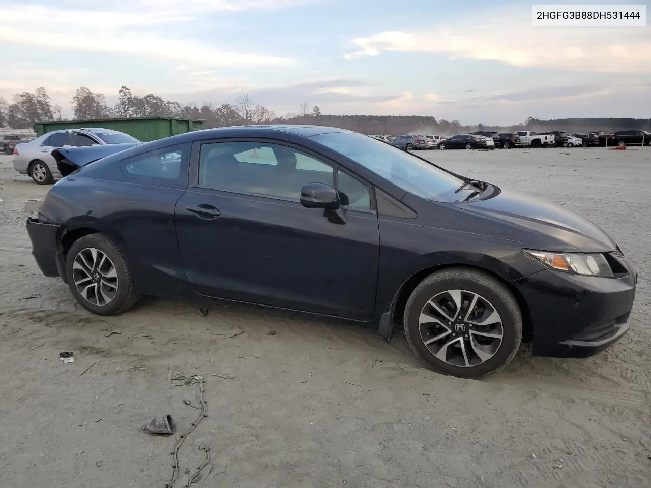 2HGFG3B88DH531444 2013 Honda Civic Ex