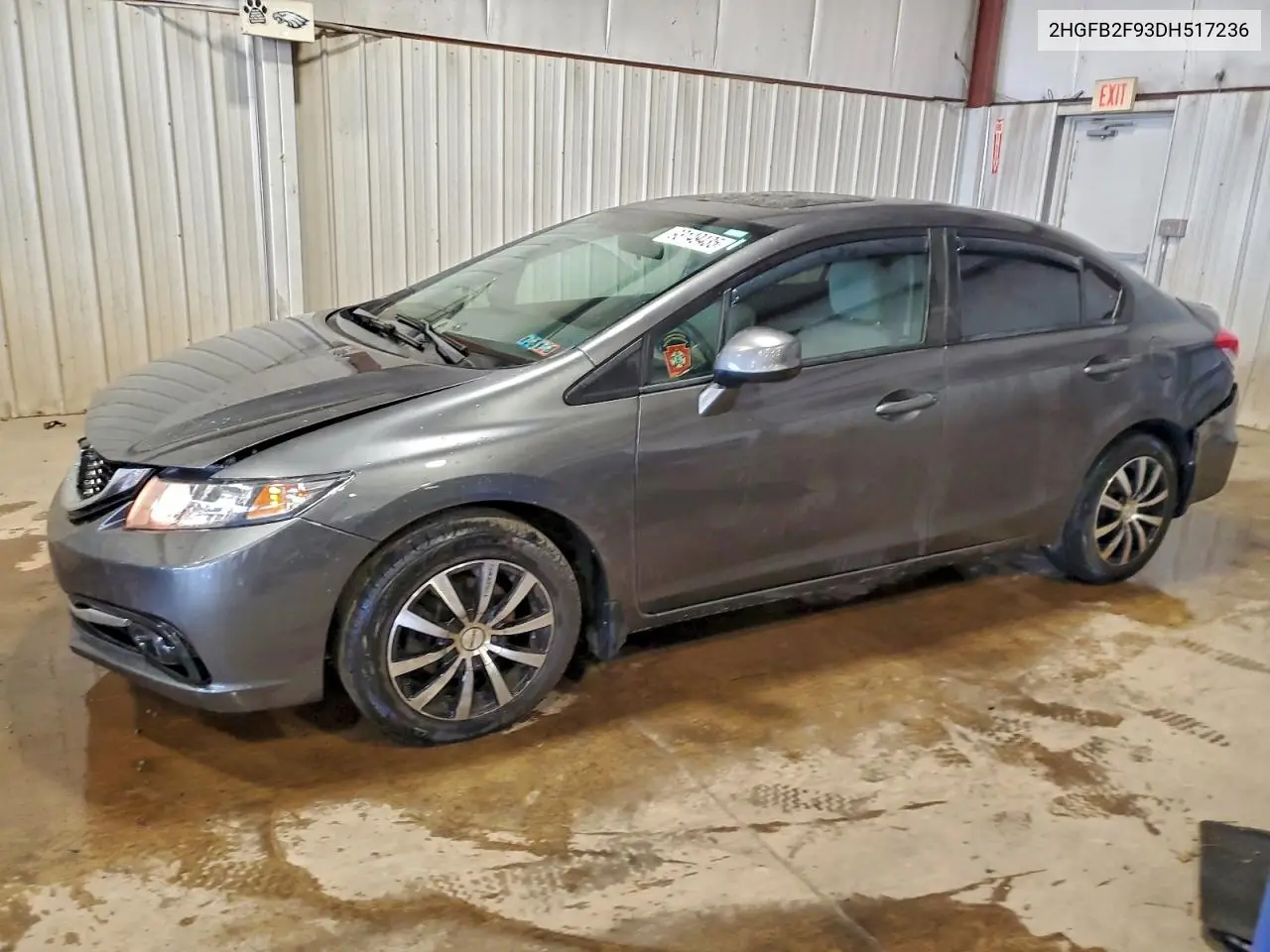 2HGFB2F93DH517236 2013 Honda Civic Exl