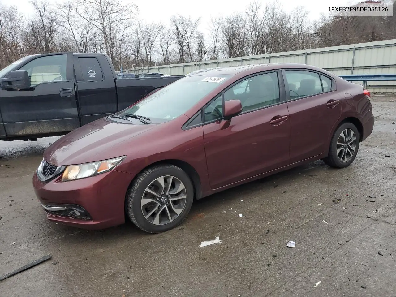 19XFB2F95DE055126 2013 Honda Civic Exl